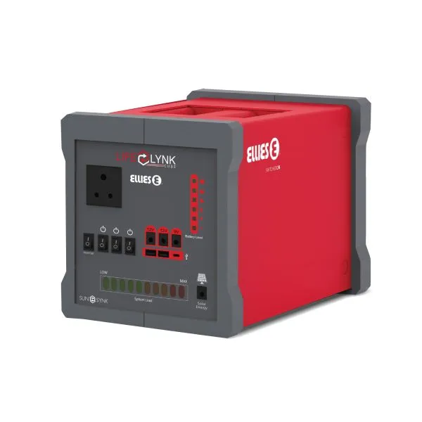 Ellies Cube Nova Portable Power Station - 500WH - LIFEP04 FSLLNOVA