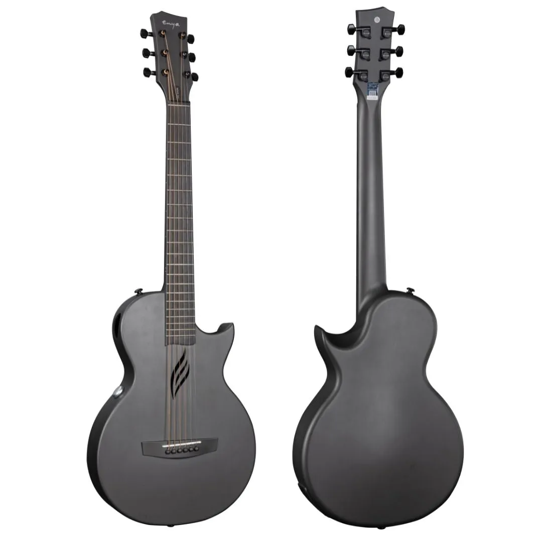 Enya Nova Go 33" Acoustic Guitar With AI EQ, Carbon Fiber Body (Novago)