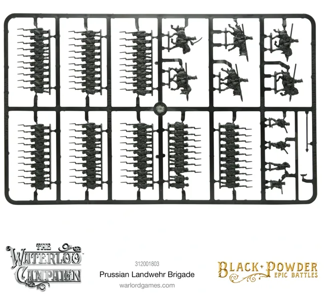 Epic Battles: WATERLOO - Prussian Landwehr Brigade