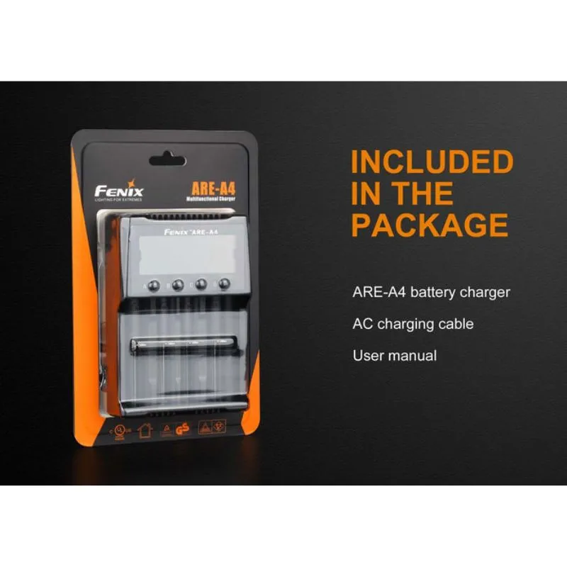 Fenix ARE-A4 Four Bay Multifunctional Smart Charger