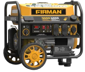 Firman P04001 4000W/5000W 30 Amp Remote Start Portable Gas Generator New