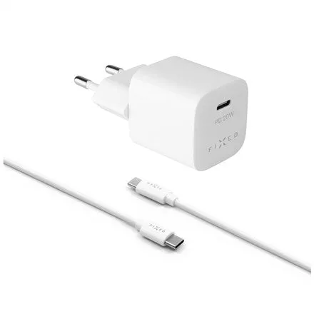 Fixed | Mini Travel Charger Usb-C/Usb-C Cable