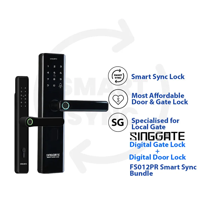 FS012 PRO Door   FM023 Gate Smart Sync Bundle