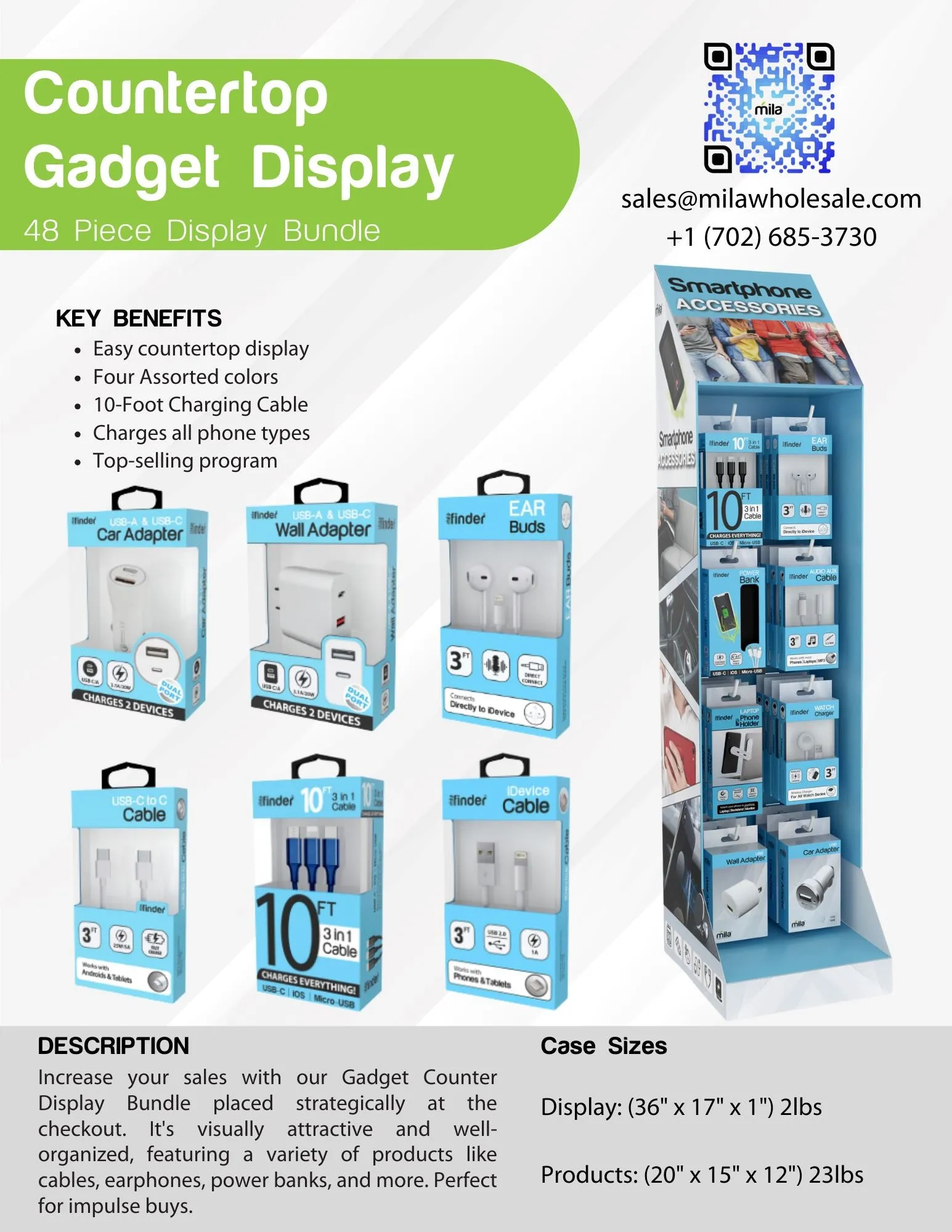 Gadget Counter Display Bundle