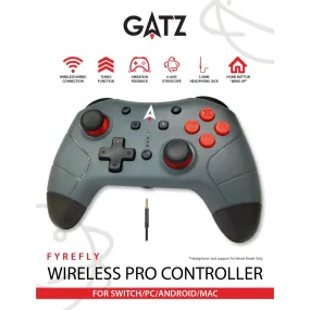 GATZ Fyrefly Wireless Pro Controller for Nintendo Switch