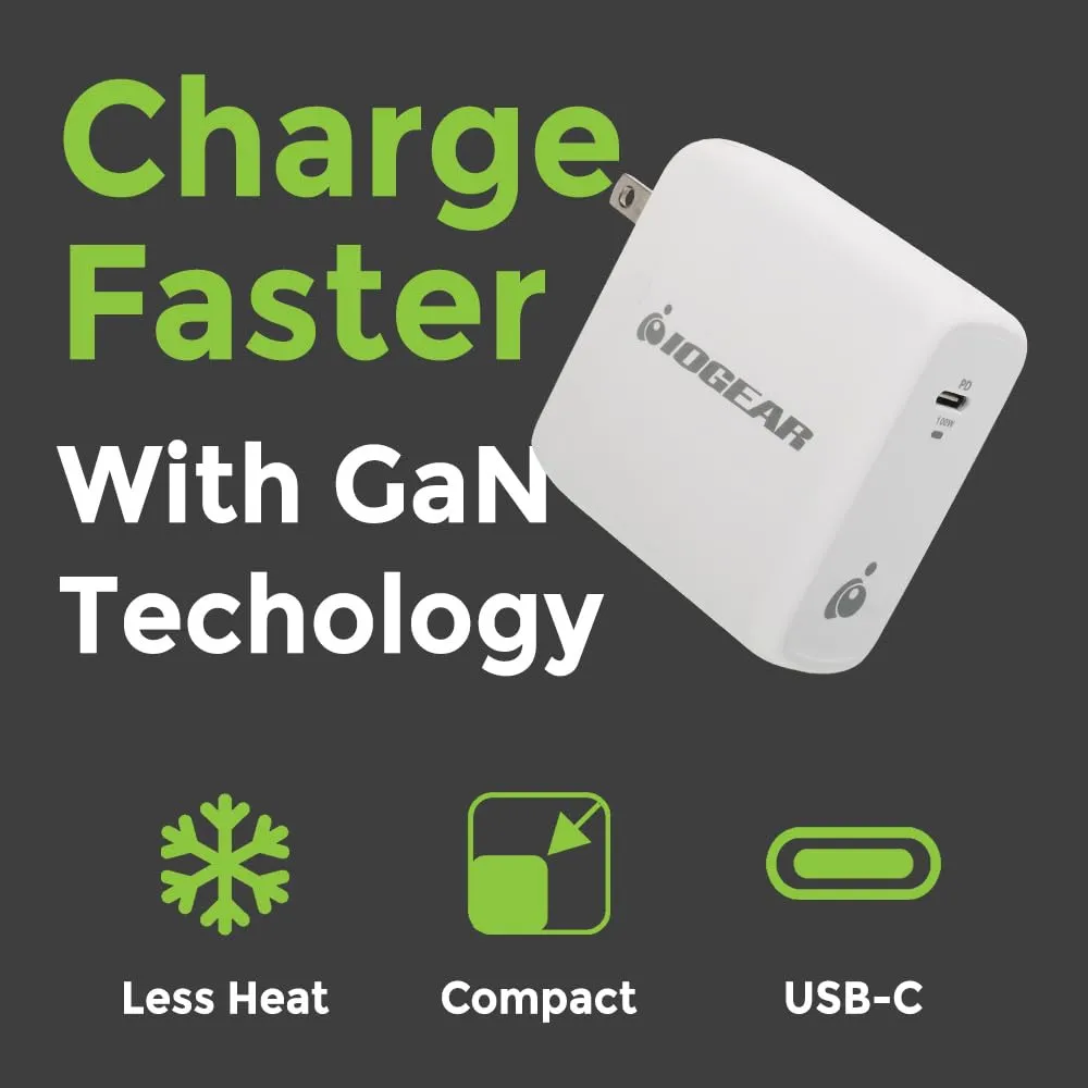 GearPower 100W USB-C GaN Charger