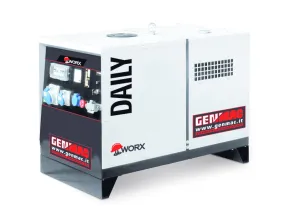 Genmac RG5000YS Yanmar Diesel Generator 6.1kVA Silenced 230v, 2 WIRE AUTO-START