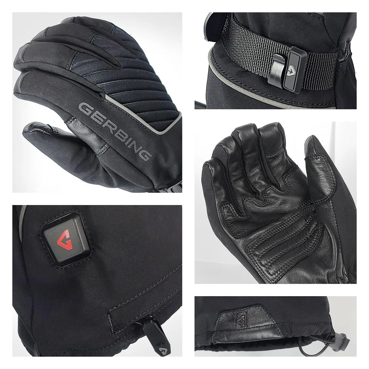 Gerbing Men's 7V Atlas Ultra-Flex Battery Heated Gloves