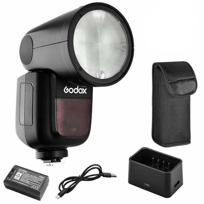 Godox V1 Round Head Flashgun for Nikon - V1N