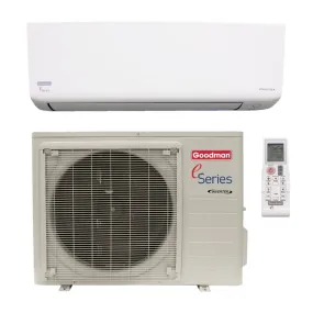 Goodman E-Series 18,000 BTU Wall Mounted Mini-Split Heat Pump System