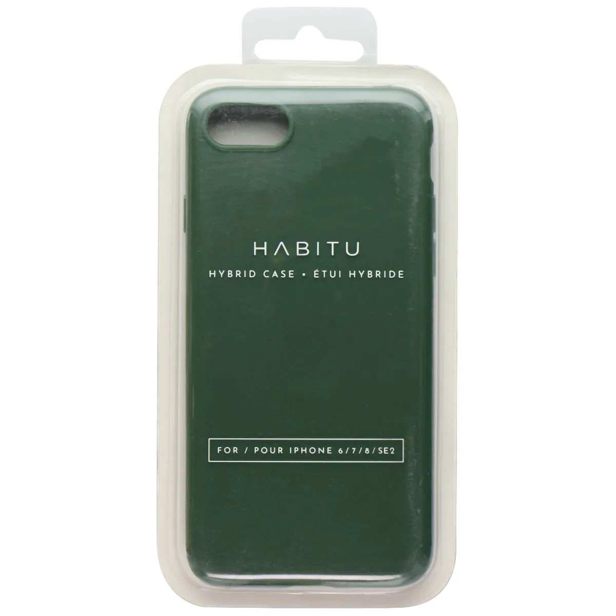 Habitu Hybrid Slim Protective Case for Apple iPhone SE (2nd Gen)/8/7/6 - Green