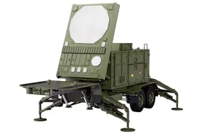 Heng Guan US Military Green 1/12 Scale Radar Array Trailer - KIT