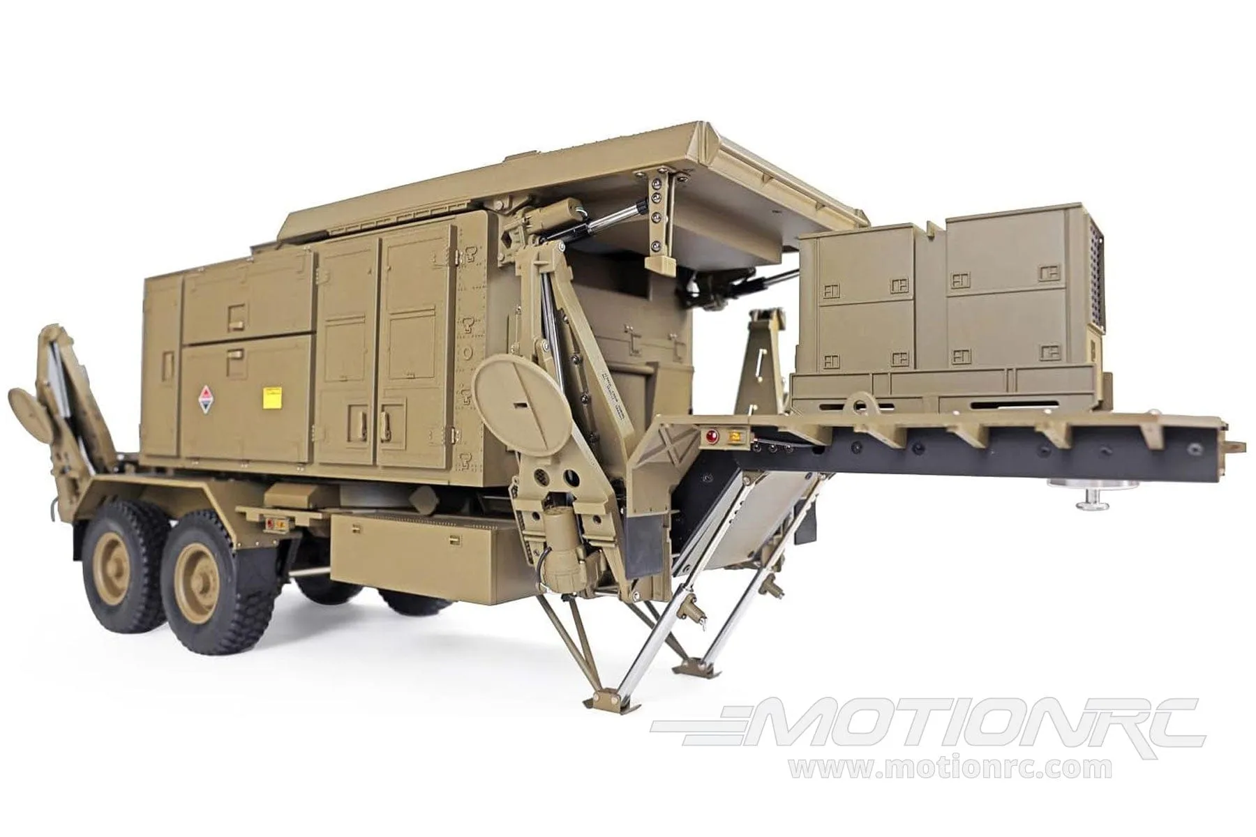 Heng Guan US Military Tan 1/12 Scale Radar Array Trailer - KIT