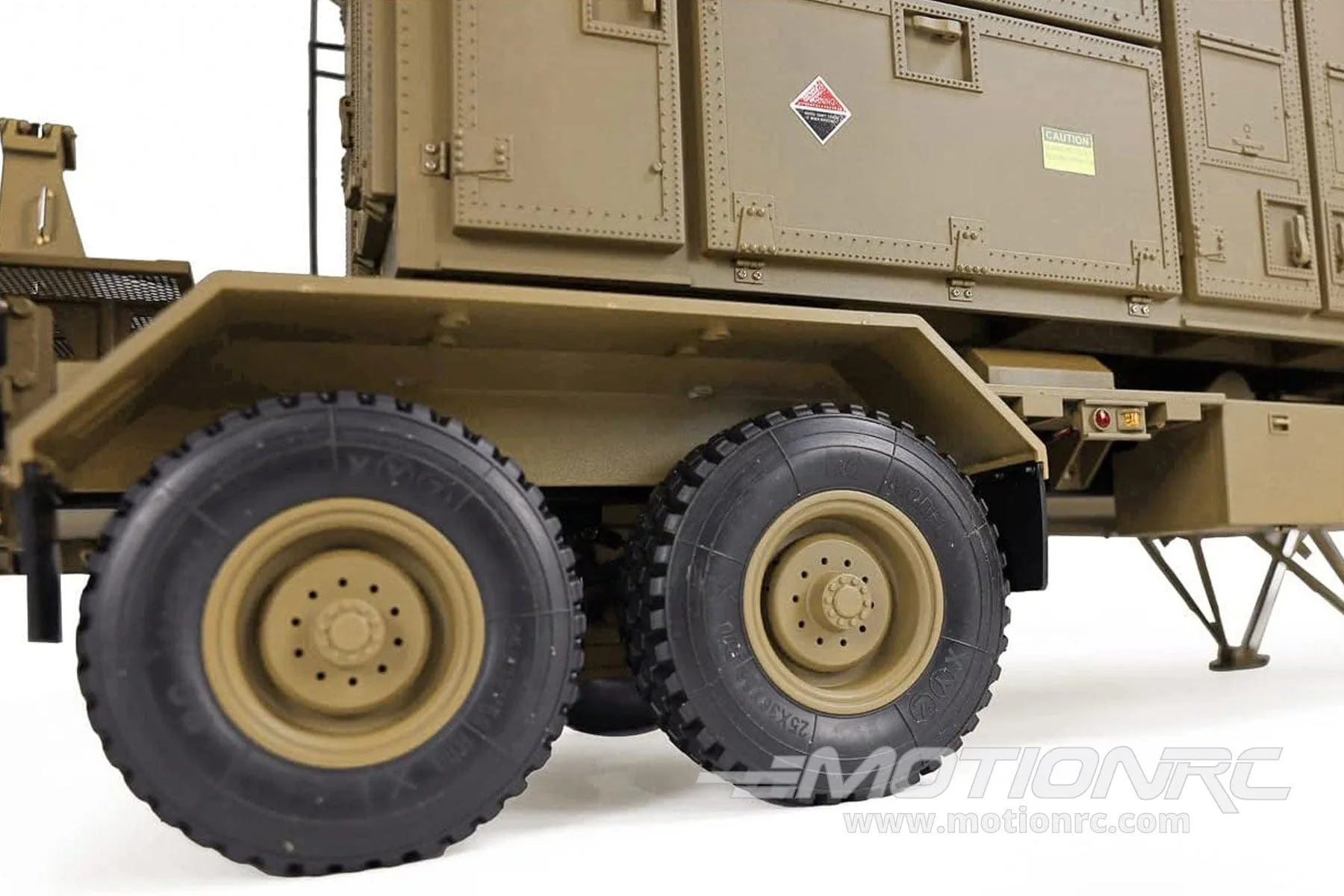 Heng Guan US Military Tan 1/12 Scale Radar Array Trailer - KIT