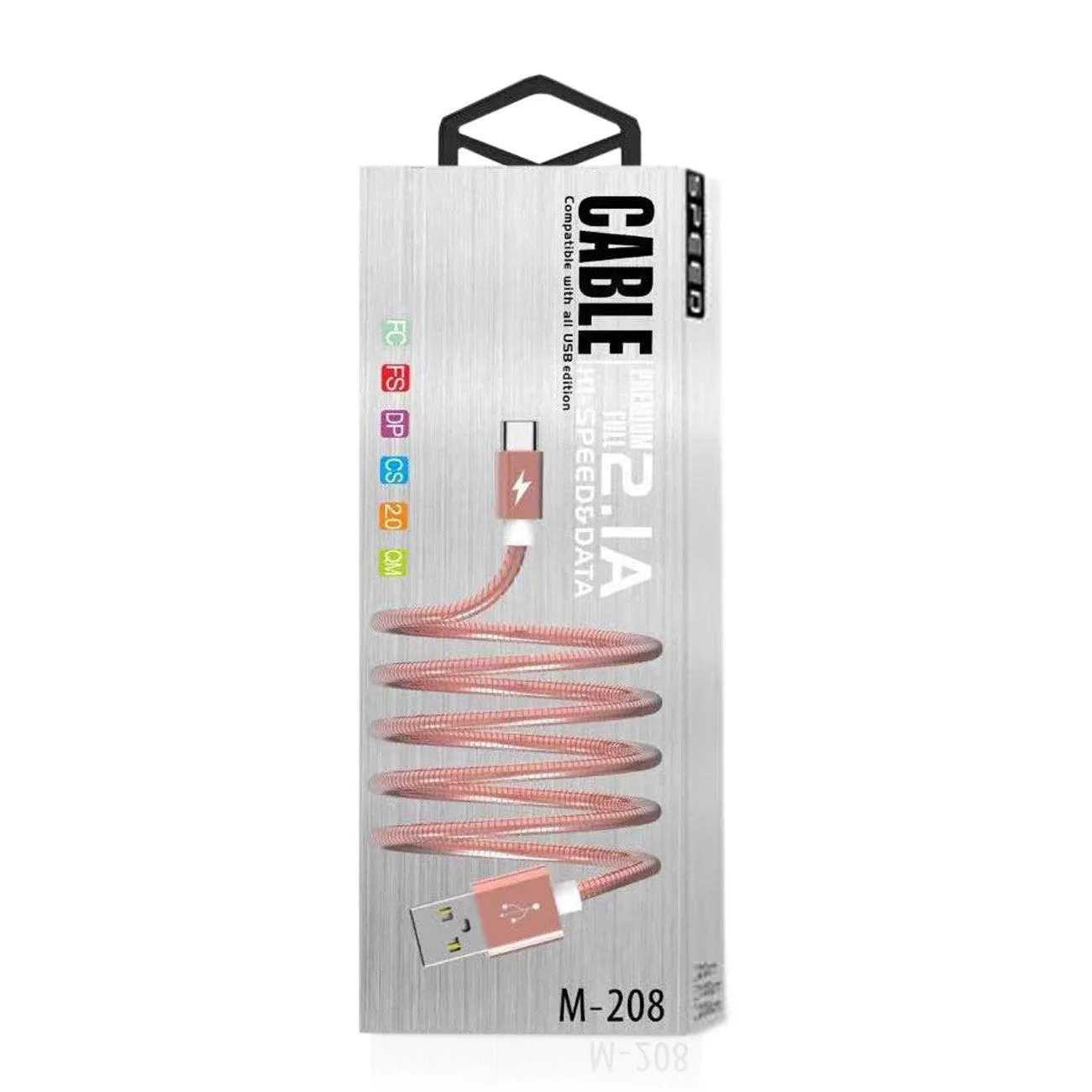 High Speed Type-c Data Cable In Pink