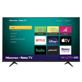 Hisense 65" Class 4K UHD LED Roku Smart TV HDR ( 65R6E4 )