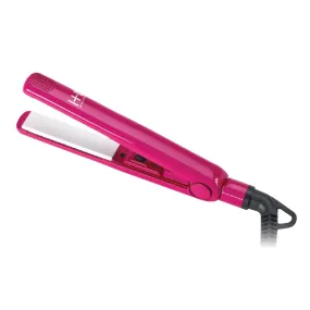 Hot & Hotter Pink Ceramic Flat Iron Mini 5/8 Inch