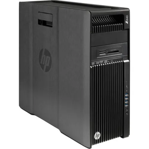 HP Z640 Business Workstation Tower Intel Xeon E5-2643 v4 3.40GHz 32GB RAM  500GB SATA Windows 10 Pro