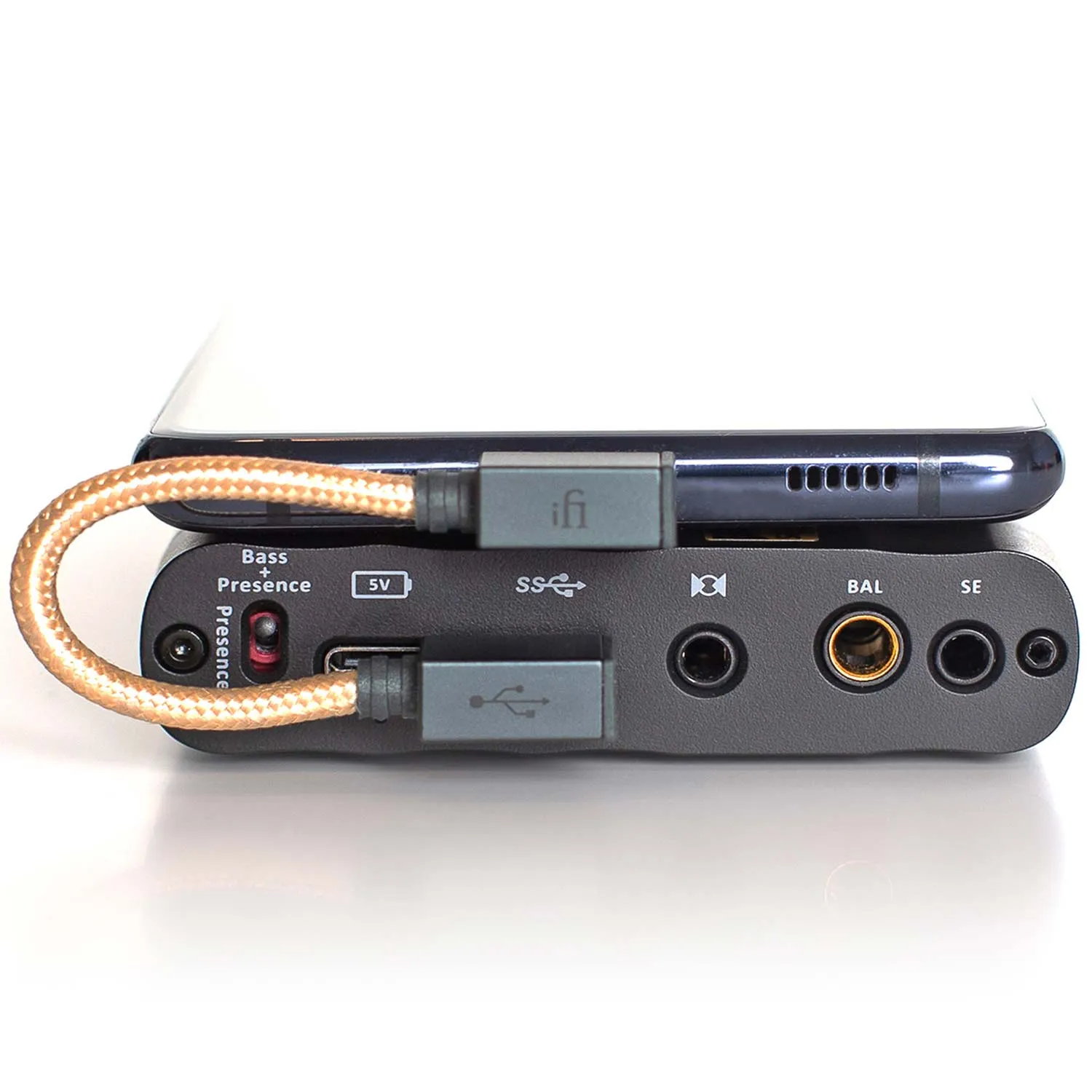 iFi Audio 90-Degree Type-C On-the-Go (OTG) Cable