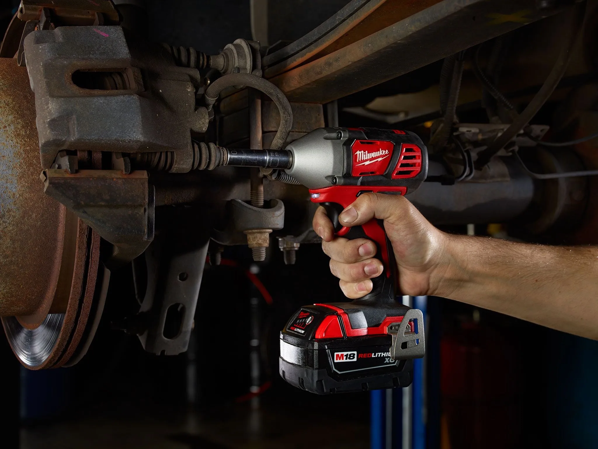 Impact Wrench Kit - Milwaukee M18™ 3/8" Impact Wrench Kit with Friction Ring, 2658-22