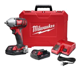 Impact Wrench Kit - Milwaukee M18™ 3/8" Impact Wrench Kit with Friction Ring, 2658-22