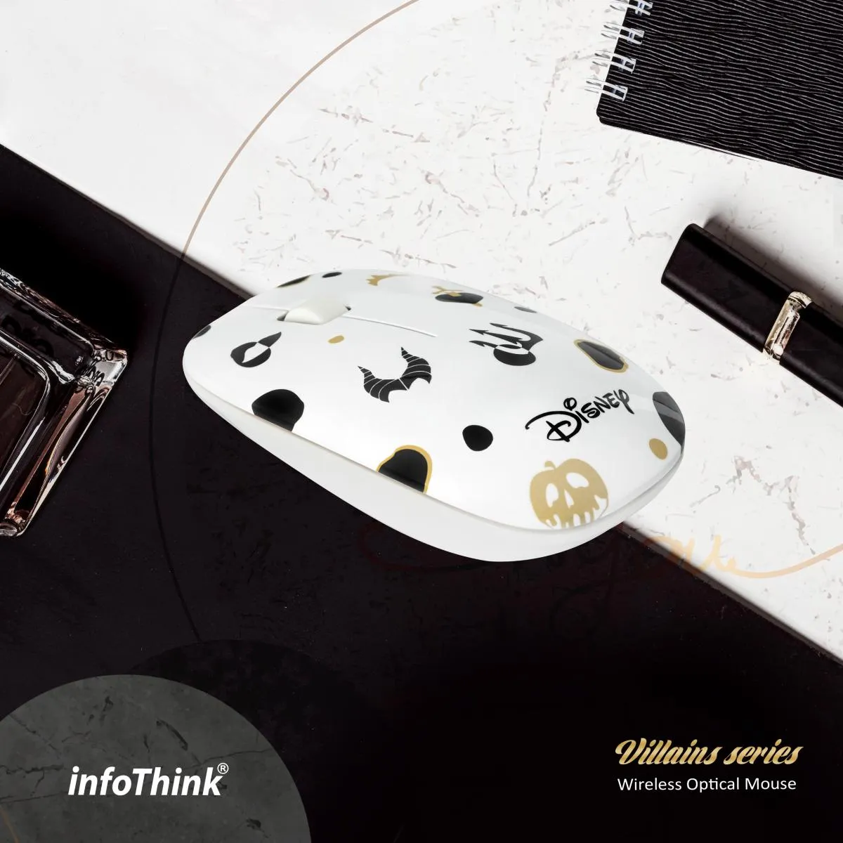 Infothink Disney Villians Series ver Wireless Optical Mouse