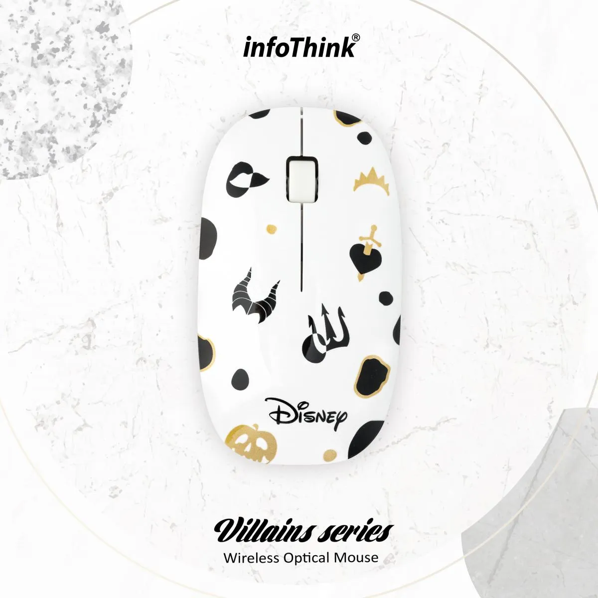 Infothink Disney Villians Series ver Wireless Optical Mouse