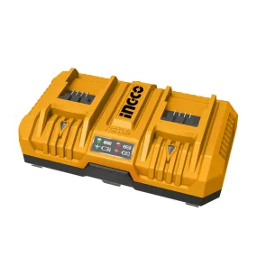 Ingco 2-Port Battery Charger 20V