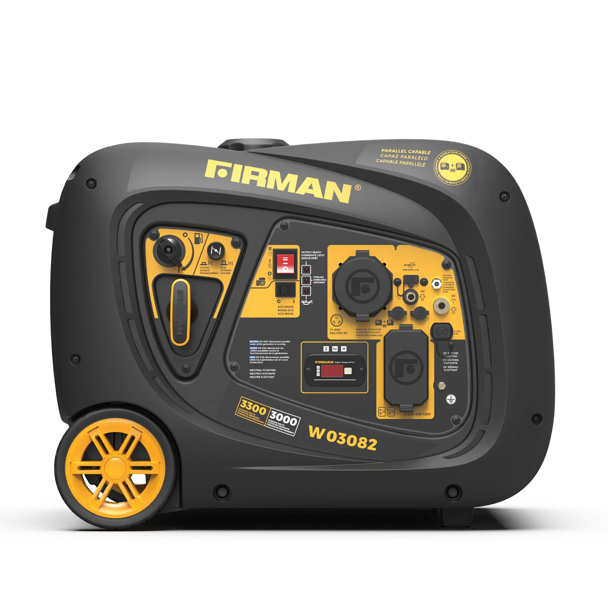 Inverter Portable Generator 3300W Electric Start