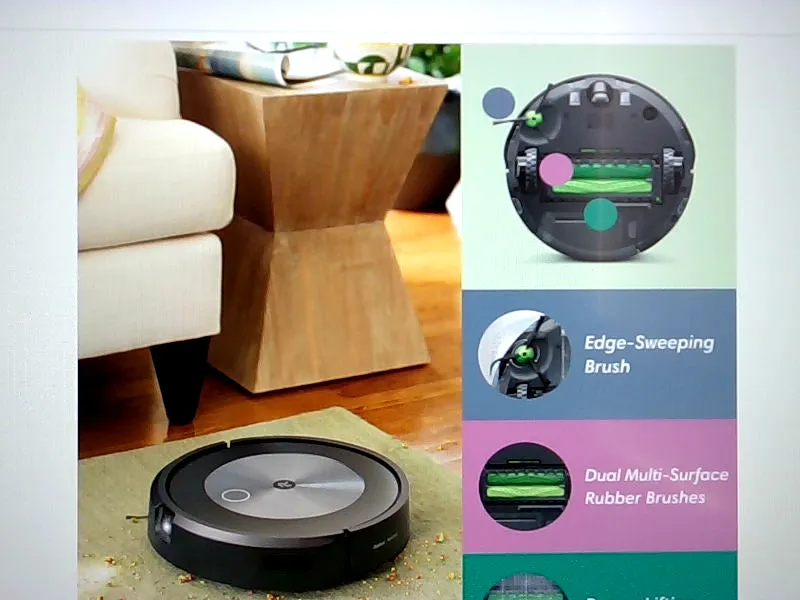 iRobot Roomba J7 (7550) Smart Robot Vacuum with Docking Station