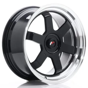 JAPAN RACING - JR WHEELS JR12 17X8 ET35 CUSTOM PCD GLOSS BLACK