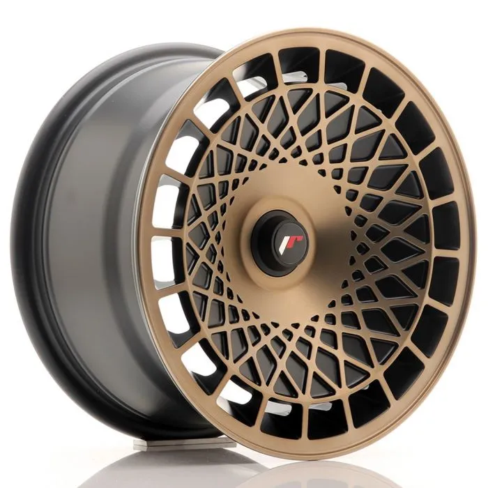 JAPAN RACING - JR WHEELS JR14 15X8 ET20 4X100 BRONZE WITH BLACK