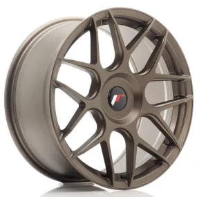 JAPAN RACING - JR WHEELS JR18 18X8.5 ET35-45 CUSTOM PCD MATT BRONZE