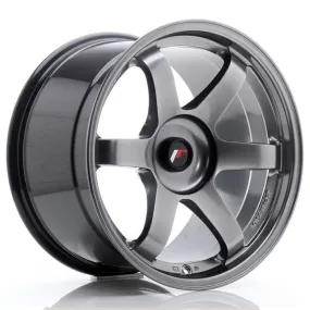 JAPAN RACING - JR WHEELS JR3 18X10.5 ET25-30 CUSTOM PCD HYPER BLACK