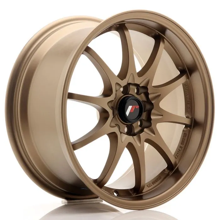 JAPAN RACING - JR WHEELS JR5 17X8.5 ET35 5X100/114.3 DARK ANODIZED BRONZE