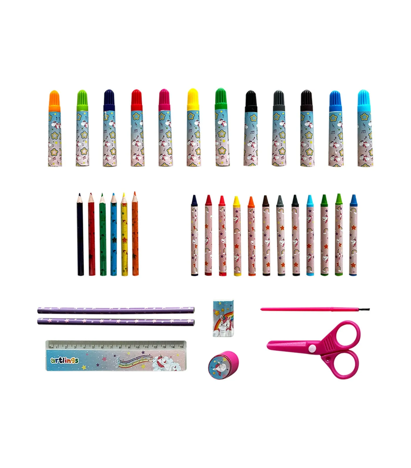 Jumbo Art Set 50 pcs - Unicorn AL0001