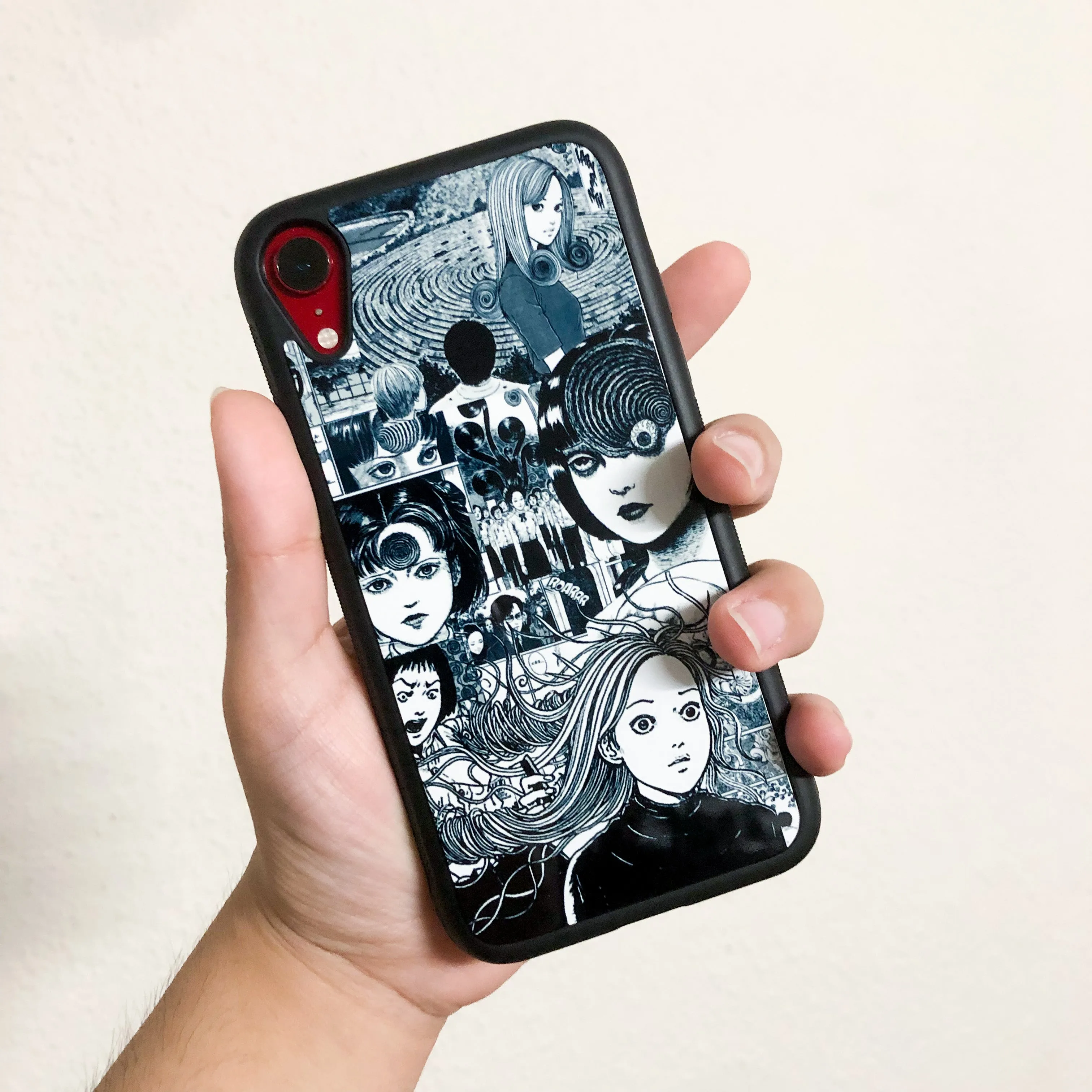 Junji Ito Uzumaki Horror Manga Phone Case