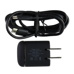 Just Wireless Power Adapter With USB-C Charge and Sync Cable - Black