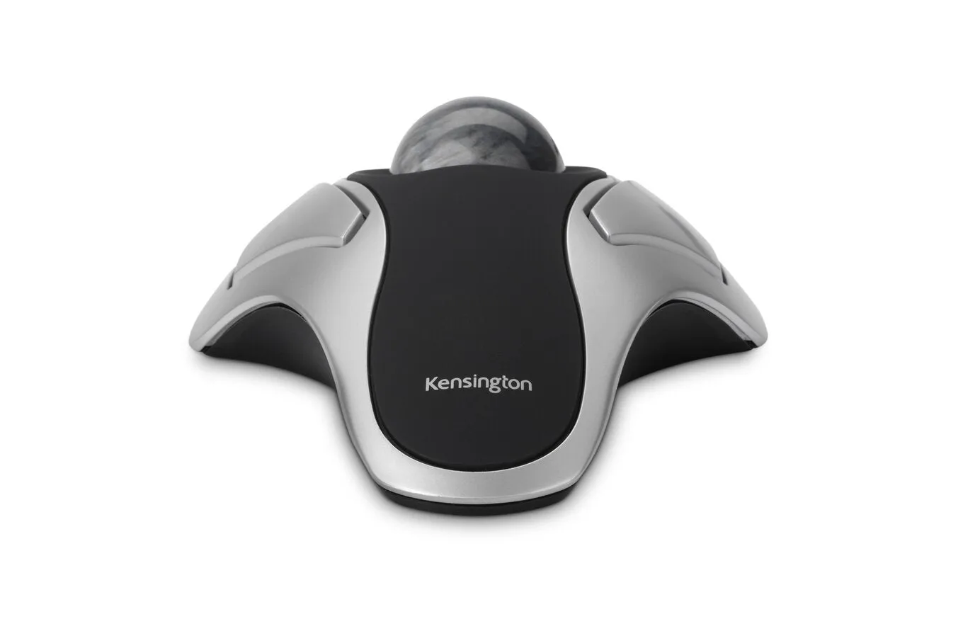 Kensington Orbit Optical Trackball - Trackball - Optical - 2 Button(S) - Wired - Ps/2, Usb - Black, Metallic Silver