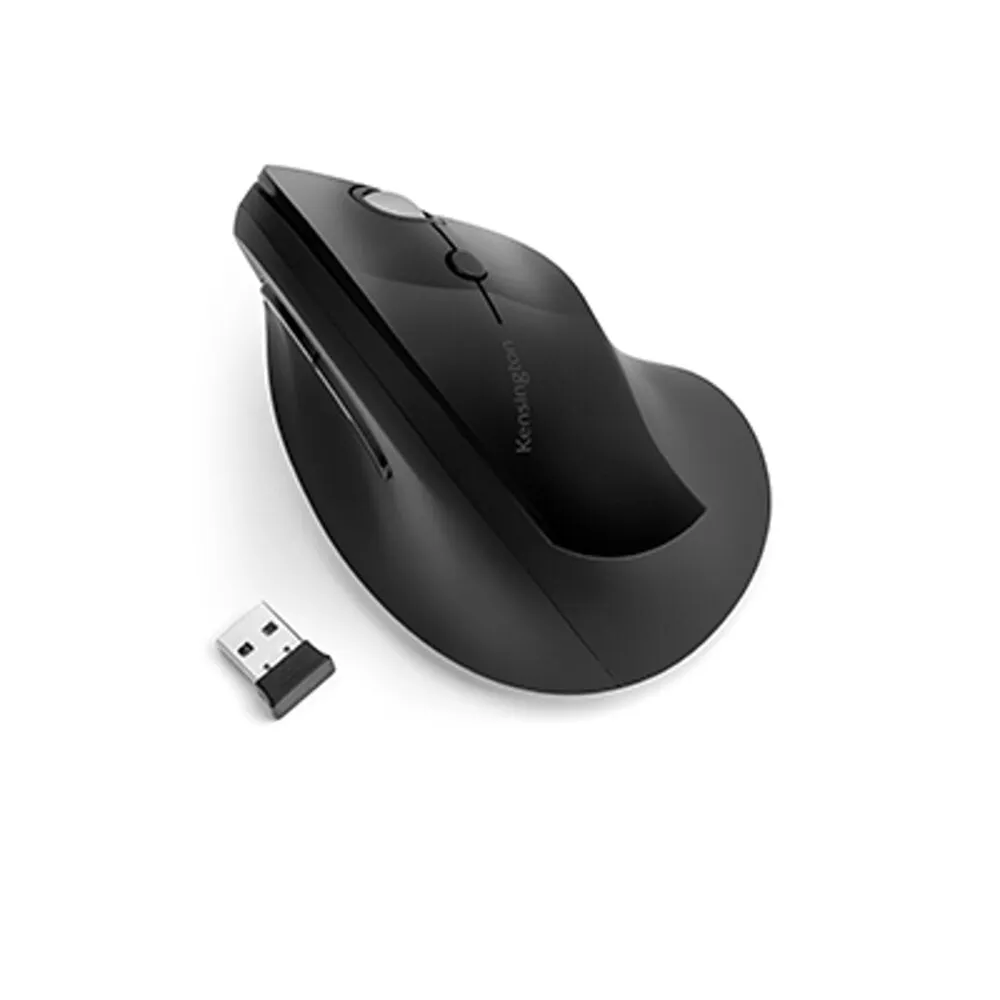 Kensington Pro Fit Ergo Vertical Wireless Mouse Black