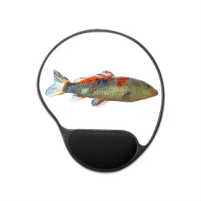 Koi Fish Mouse Pad With Wrist Rest