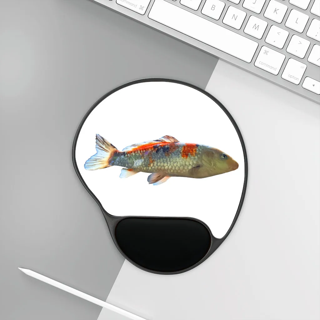 Koi Fish Mouse Pad With Wrist Rest