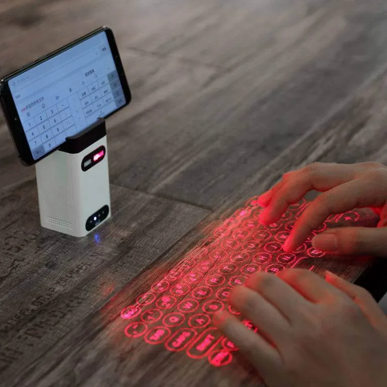 Laser Projection Bluetooth Virtual Keyboard and Mouse