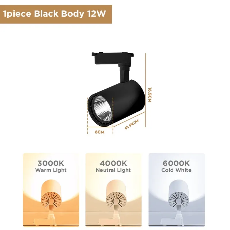 Led Spot Light 220V Track Light 20W 30W COB Ceiling Spots Lamp Surface Mounted Spotlight Fixture Indoor Lighting For Home Store