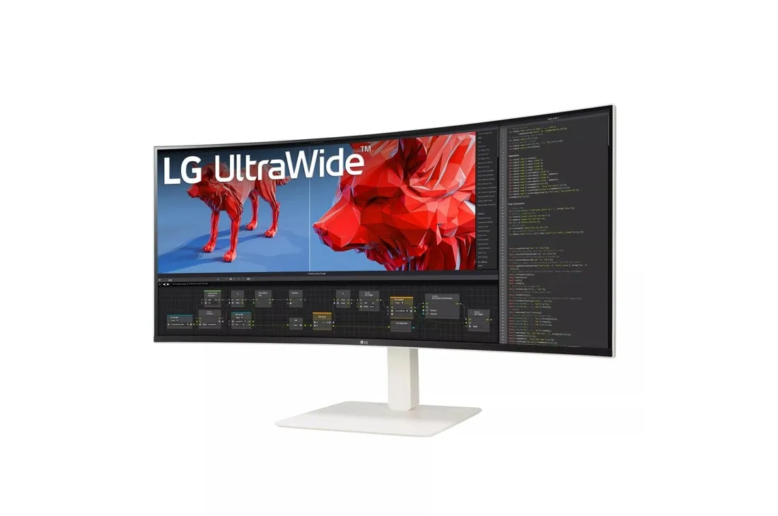 Lg Curved Display Ultrawide 38Wr85qc-W - 96.5 Cm (38") - 3840 X 1600 Wqhd