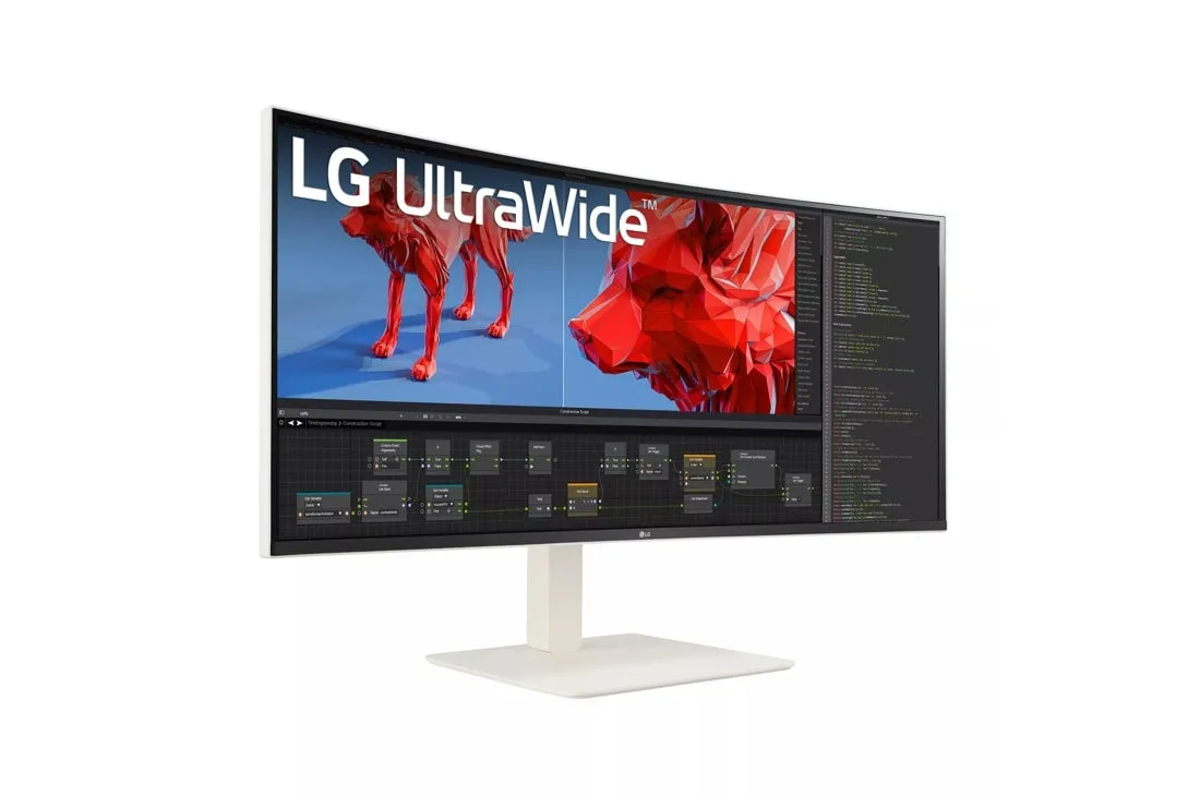 Lg Curved Display Ultrawide 38Wr85qc-W - 96.5 Cm (38") - 3840 X 1600 Wqhd