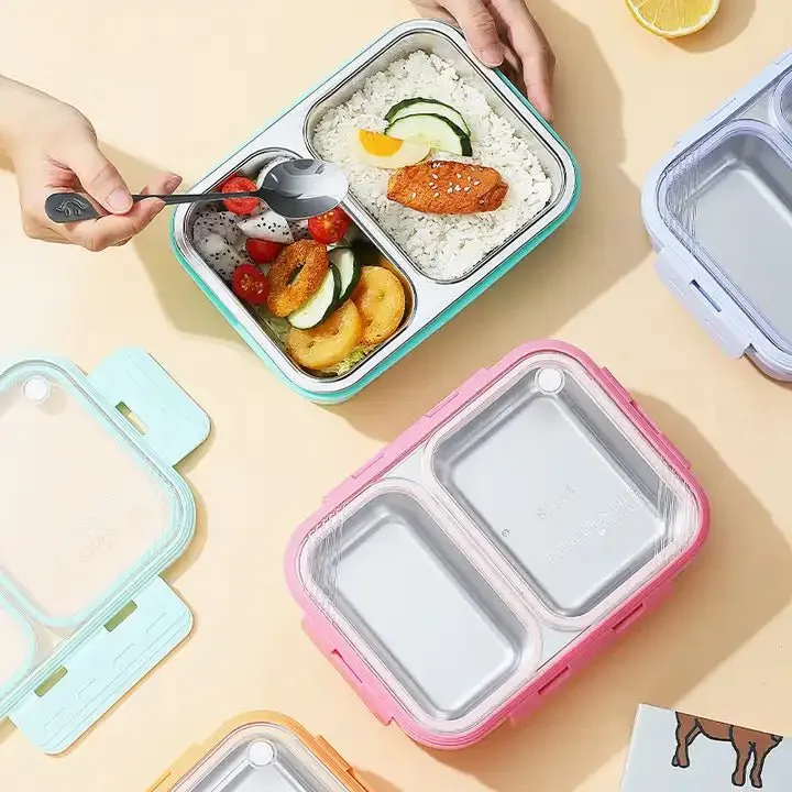 Light Meal Stainless Steel Bento Lunch Box