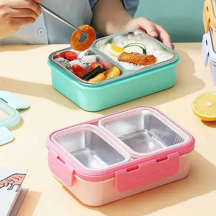 Light Meal Stainless Steel Bento Lunch Box