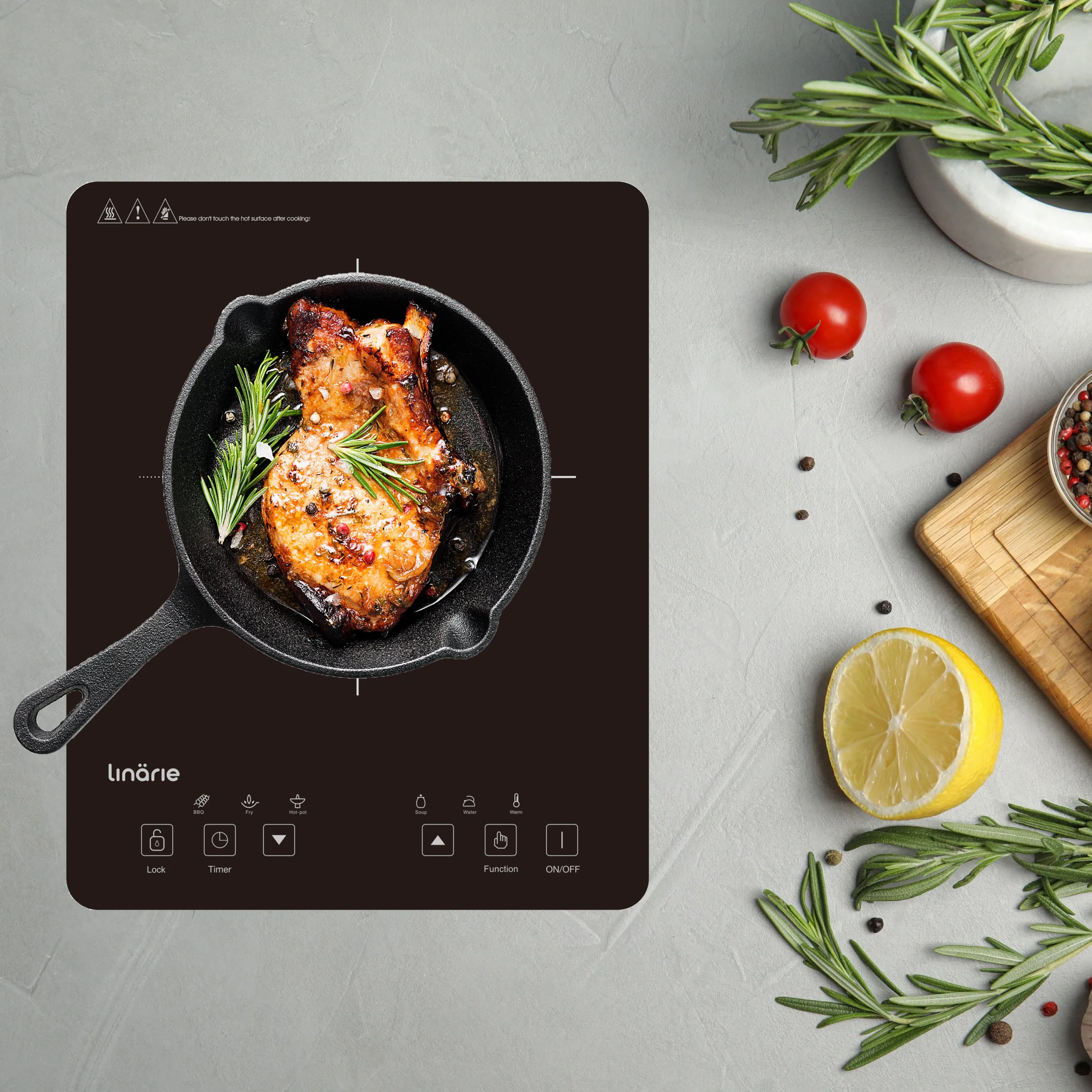 Lille Ultra-Thin Portable Induction Cooktop LS30I1Z