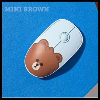 LINEFRIENDS Multi Pairing Wireless Silent Mouse★Noiseless Button/ Slim Design